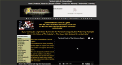 Desktop Screenshot of extremebeamtactical.com